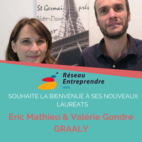Eric Mathieu et Valérie Gondre, lauréats 2019