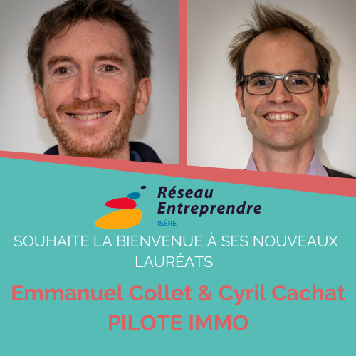 Emmanuel Collet et Cyril Cachat : lauréats 2020