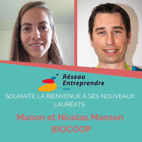 Manon et Nicolas MANSON : lauréats 2020