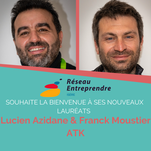 Lucien AZIDANE et Franck MOUSTIER, lauréats 2020