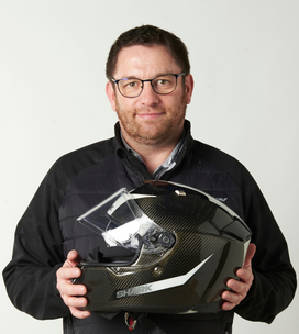 Photo de notre Lauréat Réseau Entreprendre, Damien HUSSON de l'entreprise PUISSANCE 3 MOTO