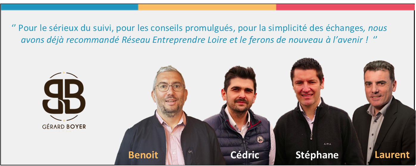 Les belles histoires de l'accompagnement - Réseau Entreprendre Loire