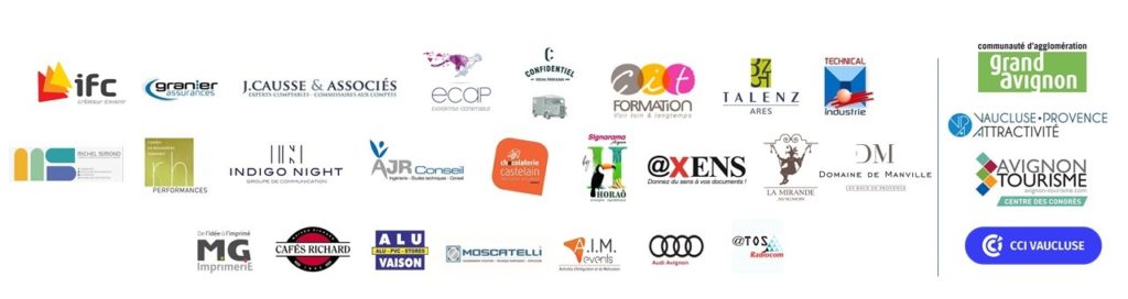 Logos des partenaires de l'événement CULTIVE TA BOITE