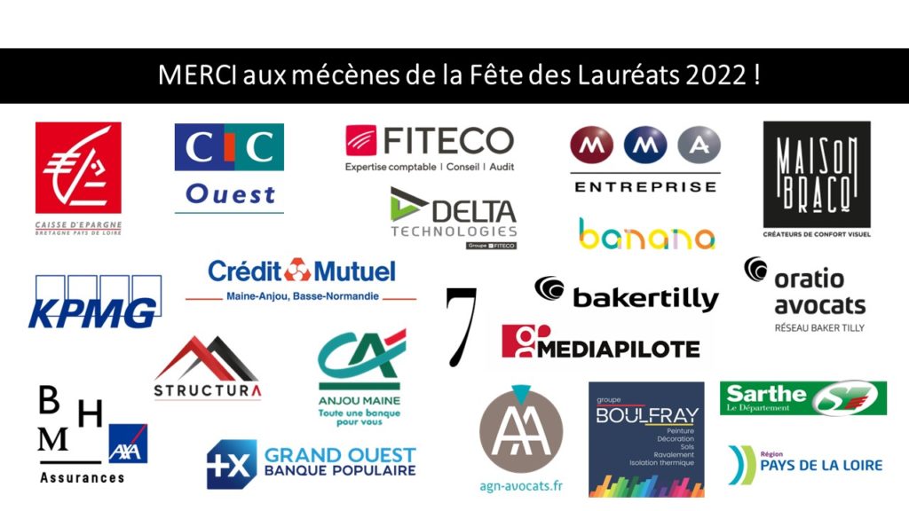 Mécènes de la Fête des Lauréats 2022