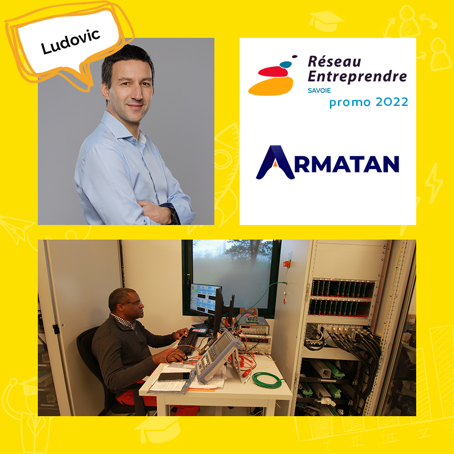Ludovic reprend l'entreprise Armatan 