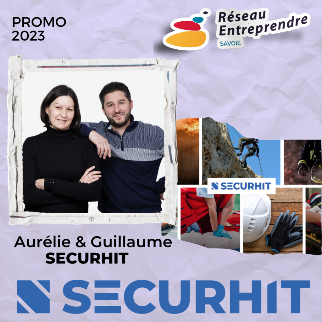 Aurélie et Guillaume développent leur entreprise Securhit
