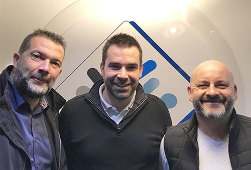 promo 2019 🎓 : Christophe DRUDE, Frédéric NEAU et Nicolas BERGER