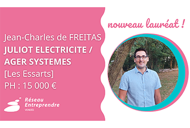 promo 2020 : Jean-Charles DE FREITAS : JULIOT ELECTRICITE / AGER SYSTEMES