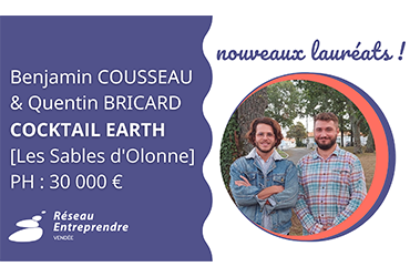 promo 2020 : Benjamin COUSSEAU et Quentin BRICARD : COCKTAIL EARTH